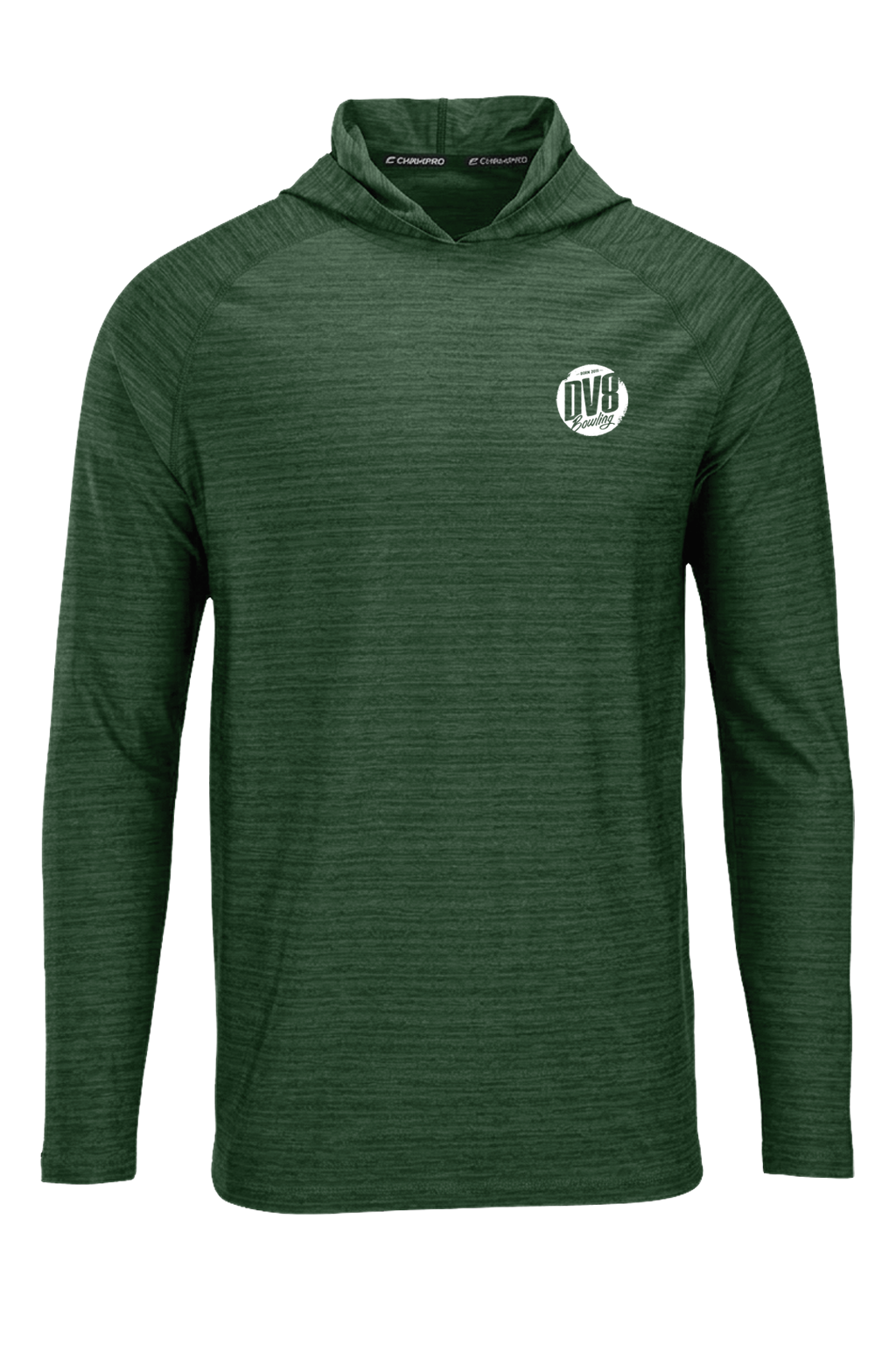 DV8 White Striker Performance Hoodie