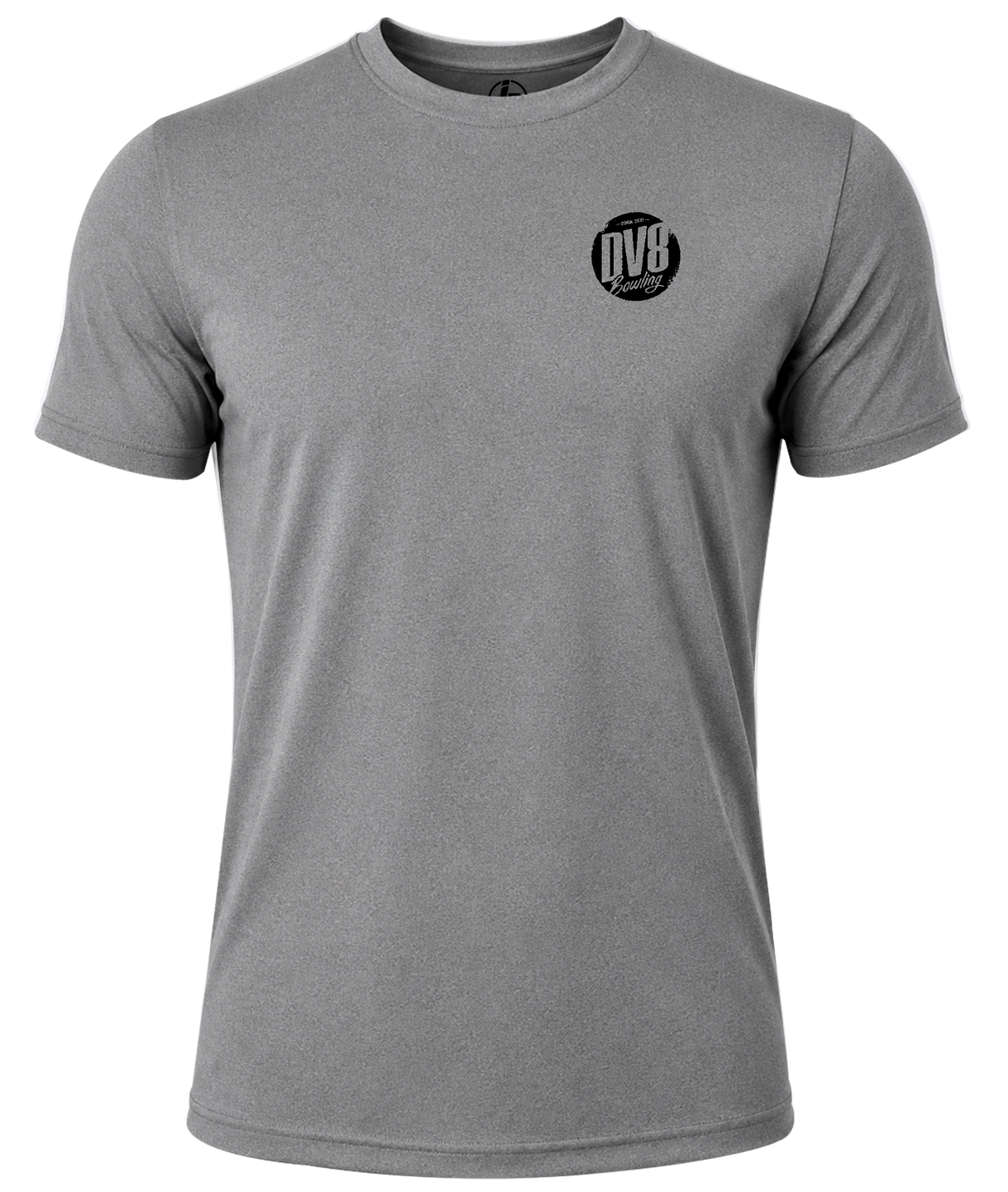 DV8 Bowling Black Logo Dri-Fit Practice Tee