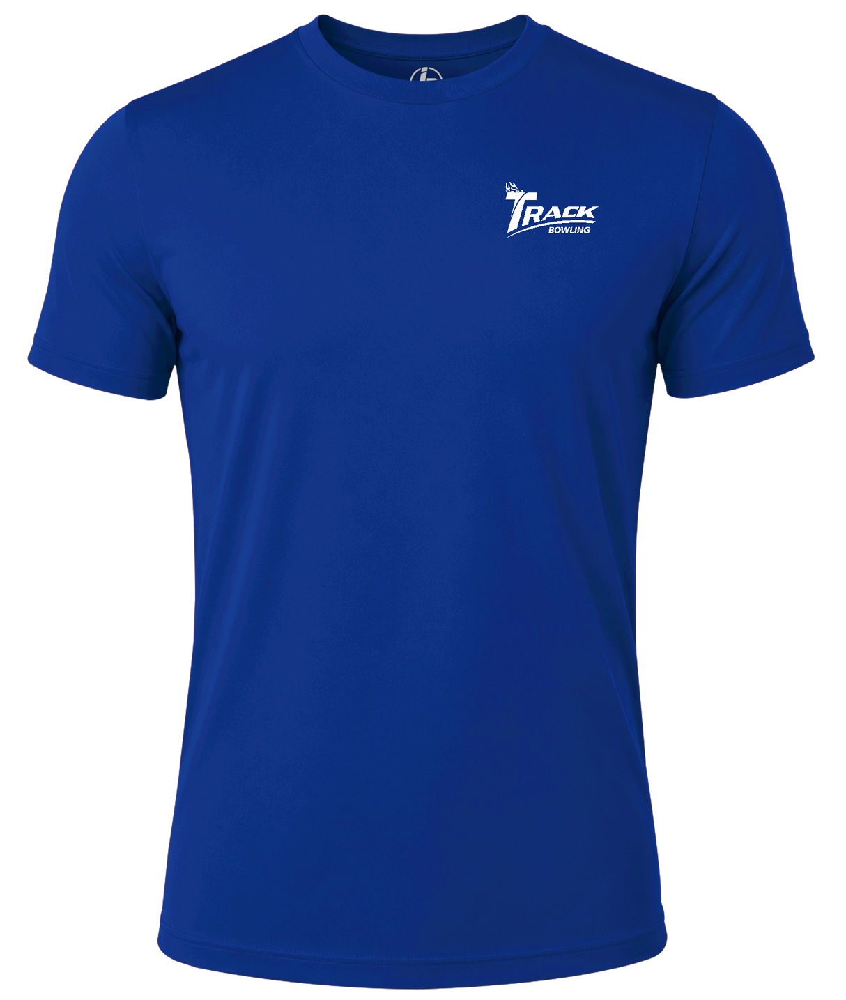 Track Bowling White Logo Dri-Fit Practice Tee