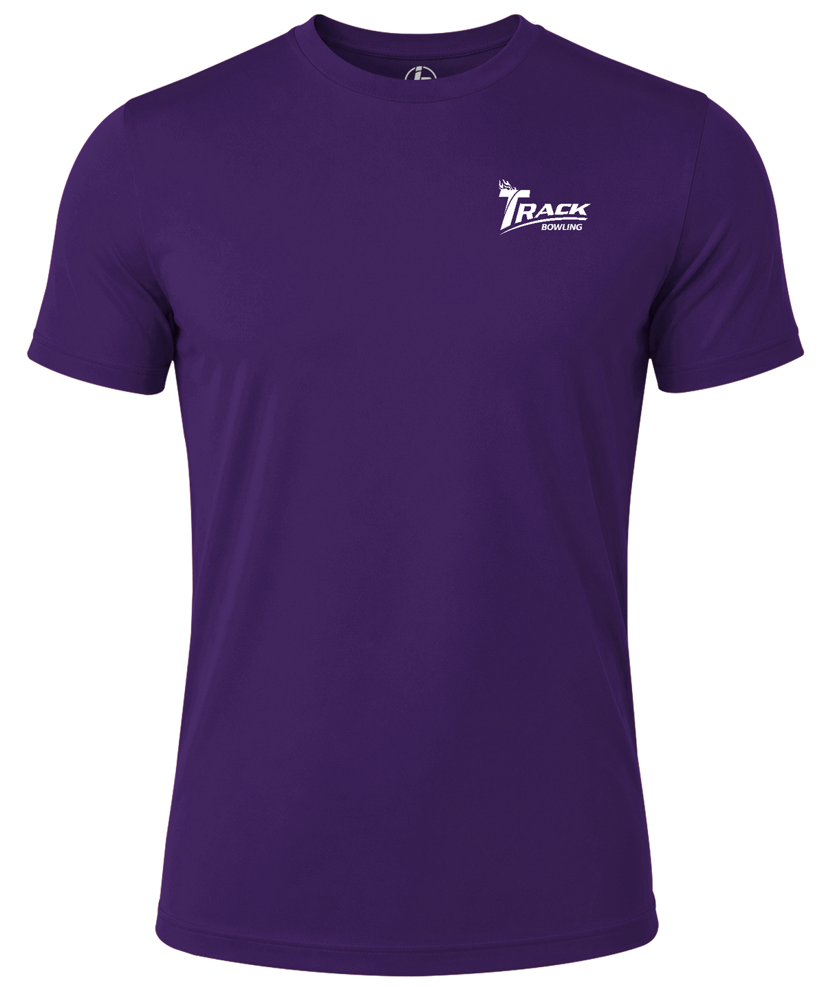 Track Bowling White Logo Dri-Fit Practice Tee