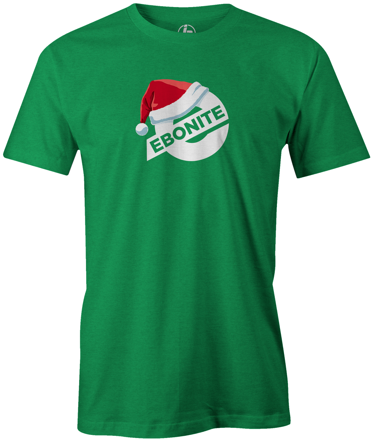 Ebonite Bowling Santa Hat Holiday T-shirt