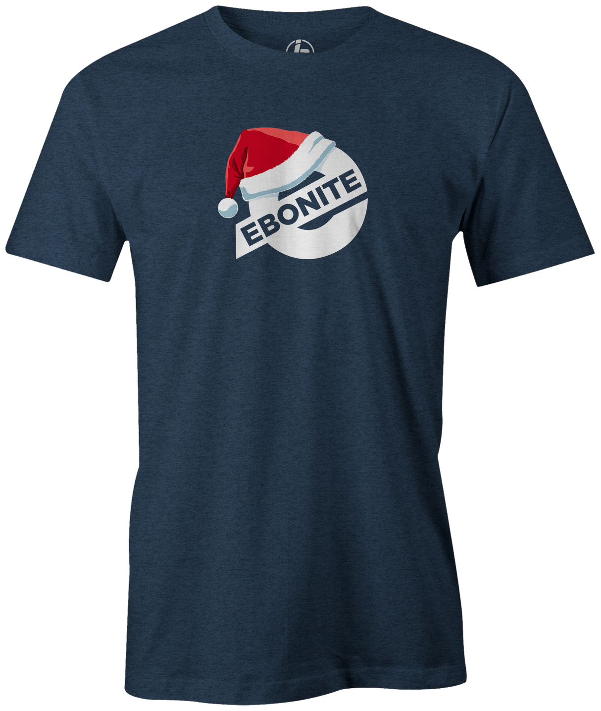 Ebonite Bowling Santa Hat Holiday T-shirt
