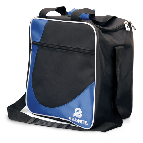 ebonite basic single bag blue black travel tournaments league