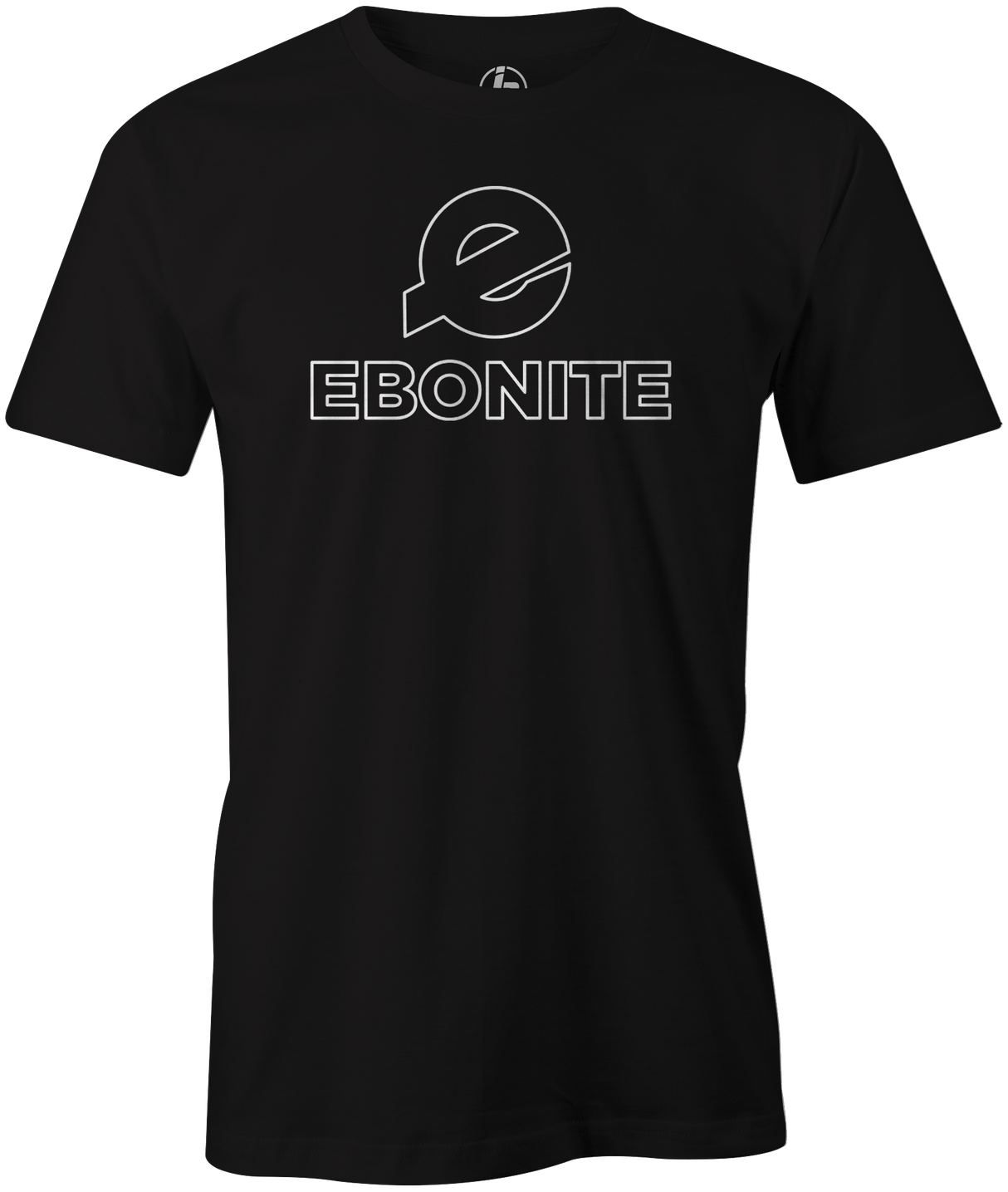 Do you love Ebonite? We do too. Wear the "E" with pride! Hit the lanes in this awesome Ebonite t-shirt and show everyone that you are a part of of the team! Tshirt, tee, tee-shirt, tee shirt, Pro shop. League bowling team shirt. PBA. PWBA. USBC. Junior Gold. Youth bowling. Tournament t-shirt. Men's. Bowling Ball.