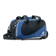 ebonite double bowling ball bag tote blue