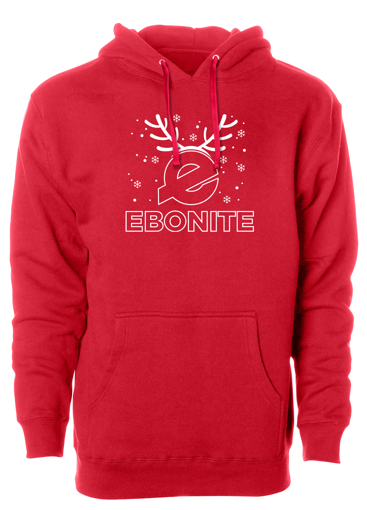 Ebonite White Christmas Bowling Hoodie