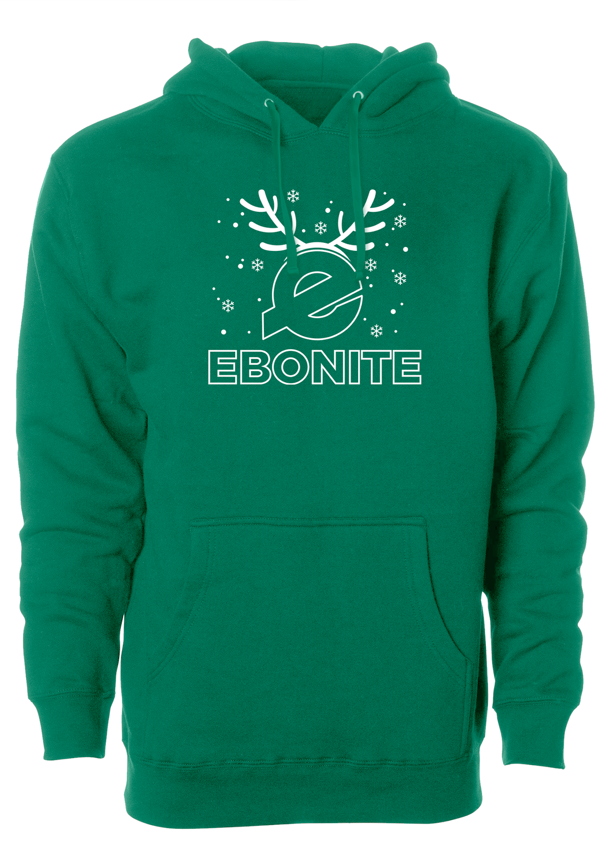 Ebonite White Christmas Bowling Hoodie