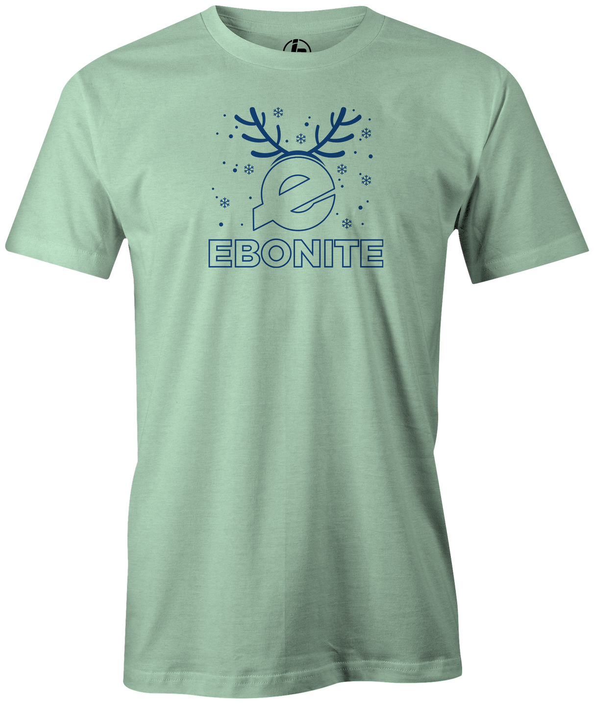Ebonite Blue Antler Holiday T-shirt