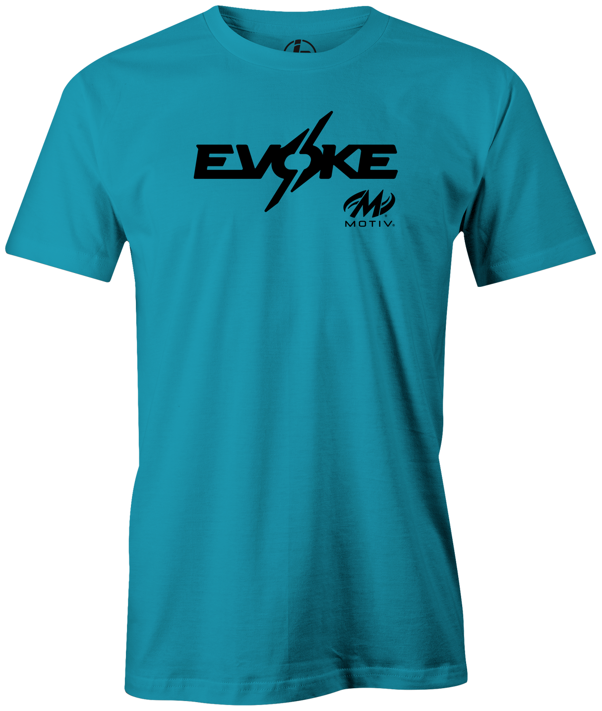 motiv-evoke-bowling ball logo tee shirt bowler tshirt