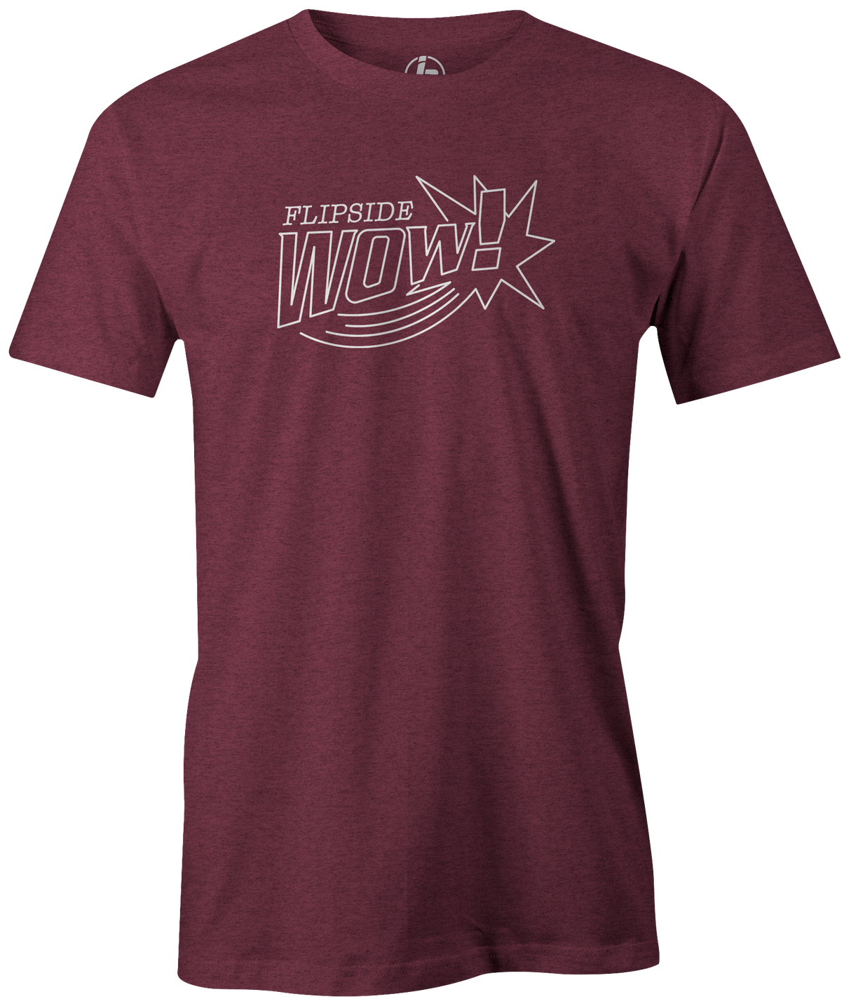 bowling columbia 300 bowling ball retro flipside wow maroon t-shirt tee shirt