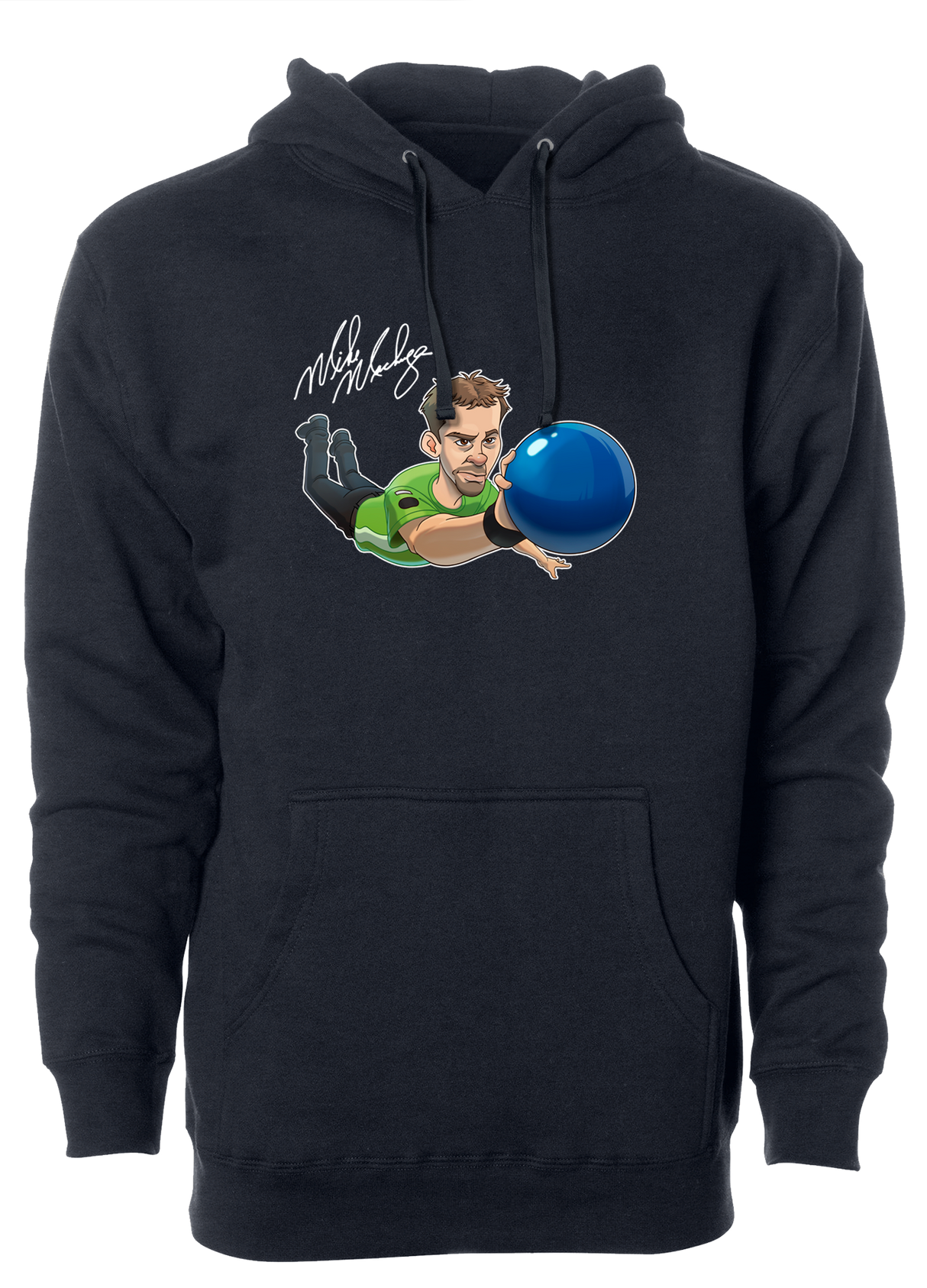 mike machuga signature flop hoodie pba champion choogs nebraska