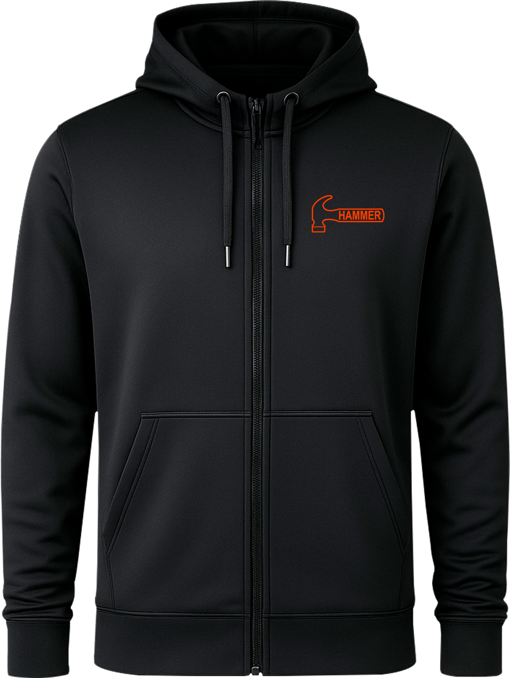 Hammer Orange Full Zip Hoodie