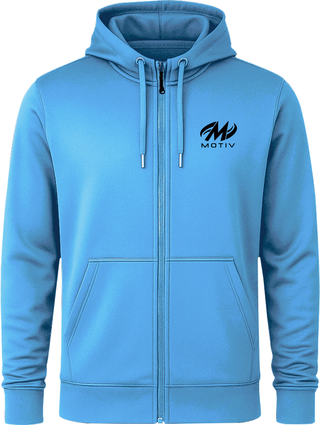 Motiv Black Full Zip Hoodie