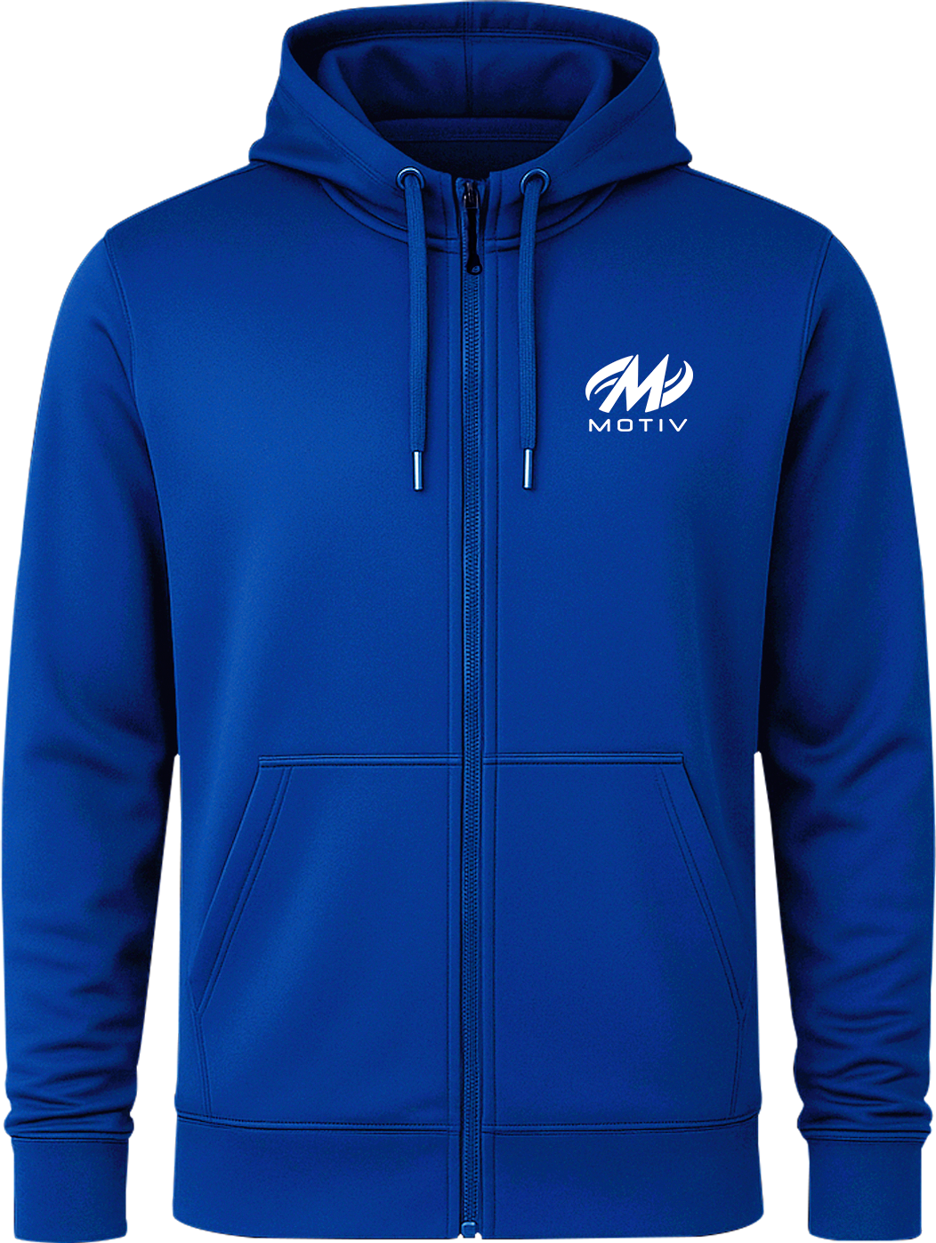 Motiv White Full Zip Hoodie