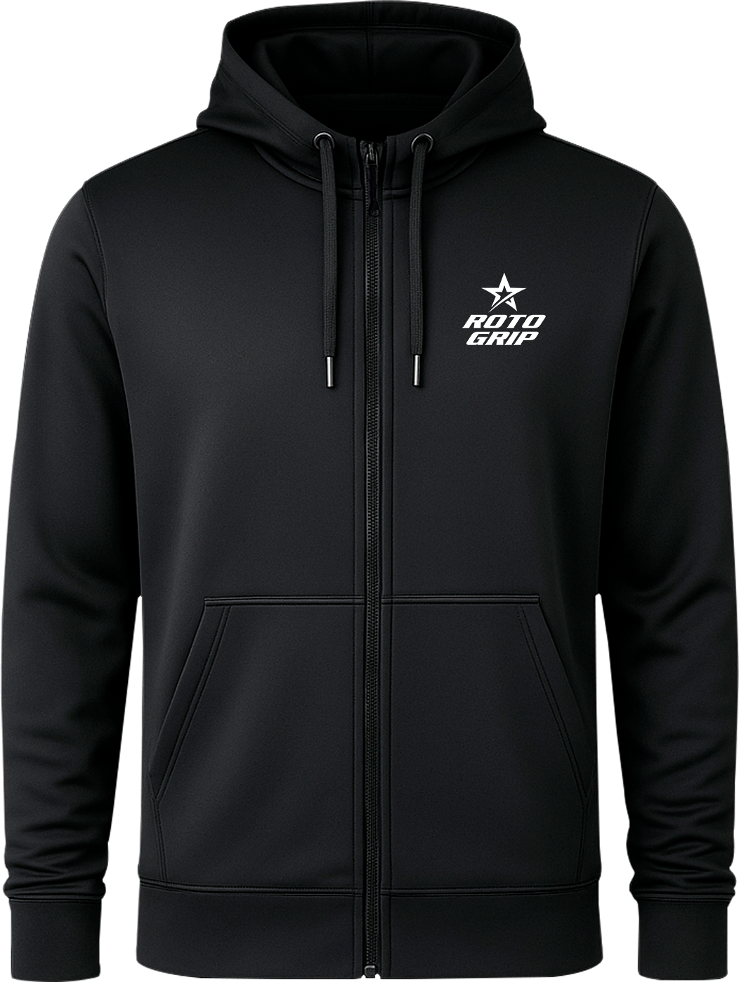 Roto Grip White Full Zip Hoodie