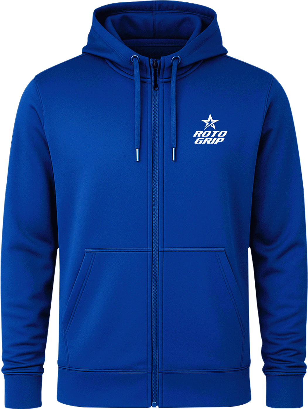 Roto Grip White Full Zip Hoodie