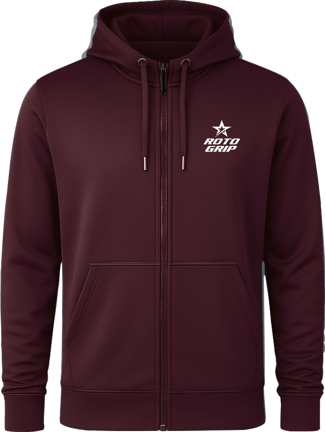 Roto Grip White Full Zip Hoodie