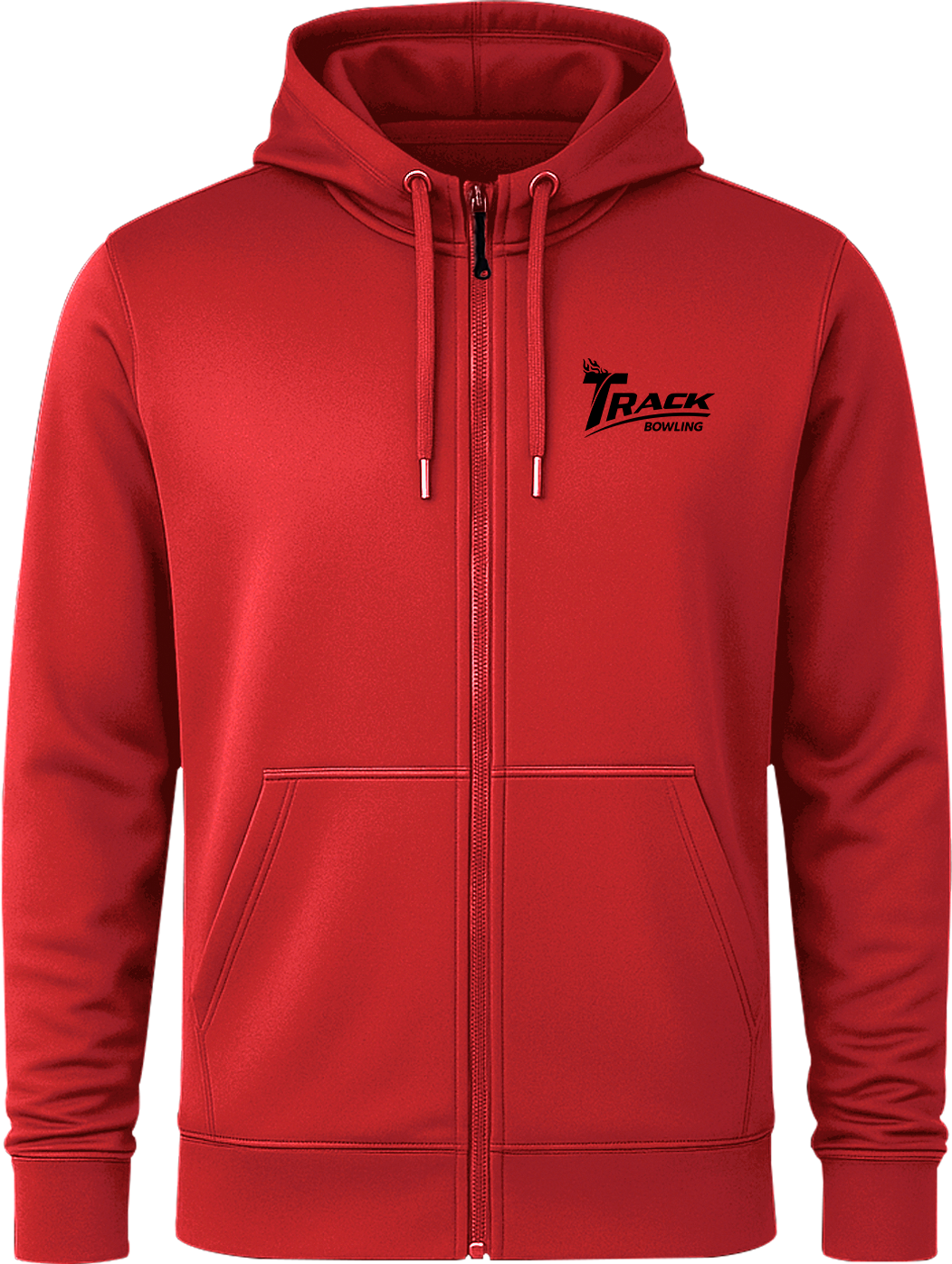 Track Black Full Zip Hoodie