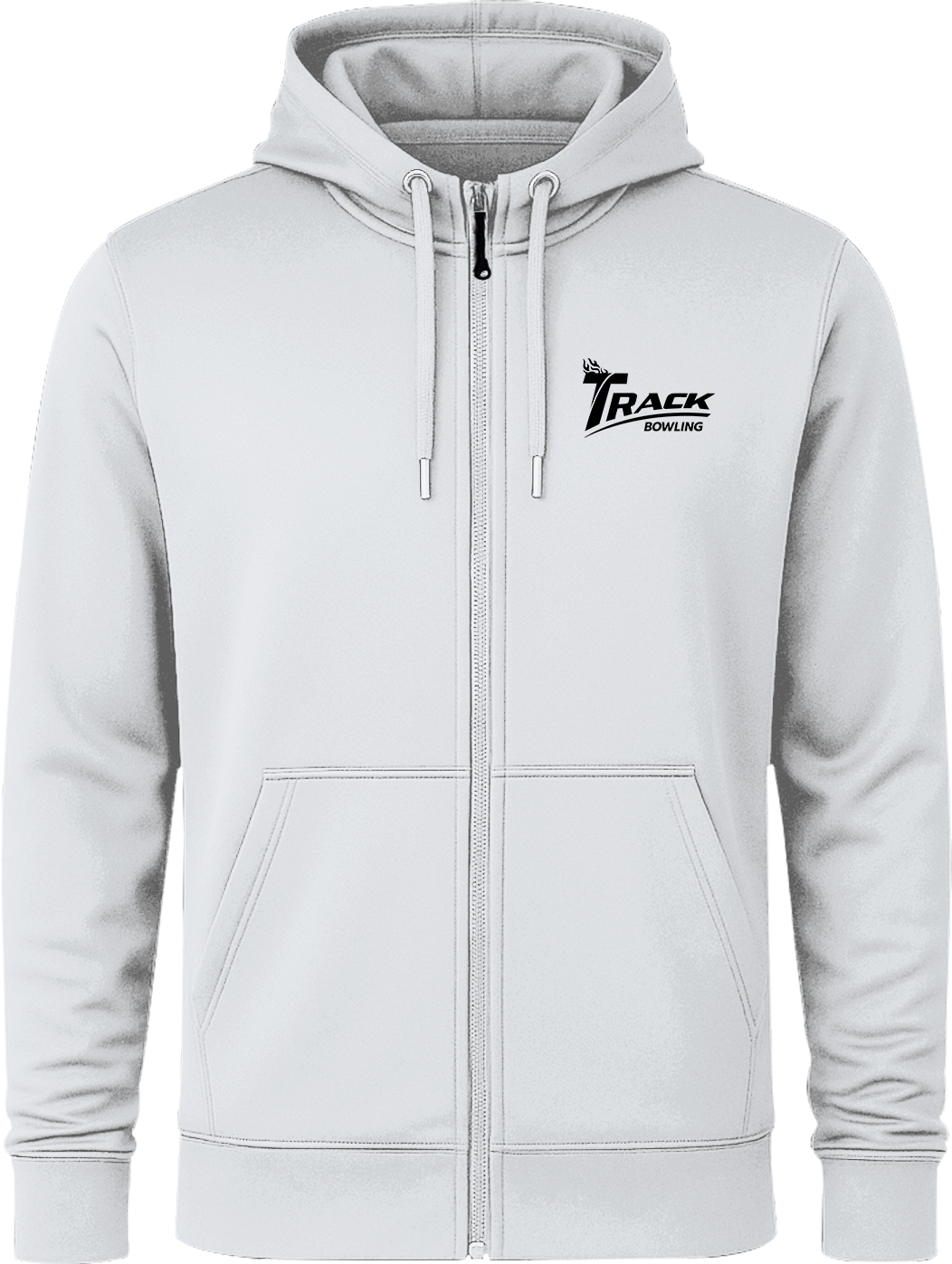 Track Black Full Zip Hoodie