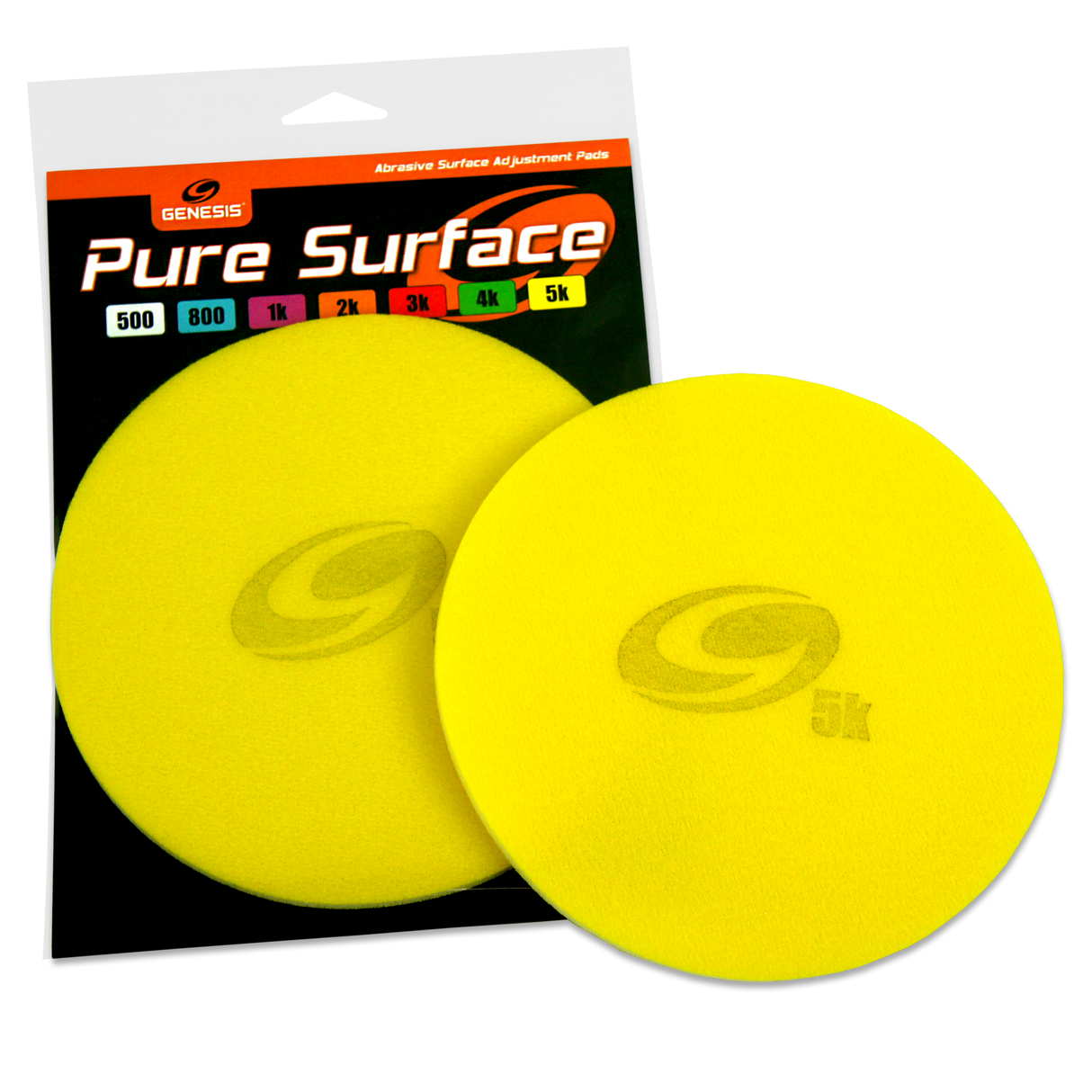 Genesis Pure Surface 5000 Grit Yellow bowling ball surface adjustment