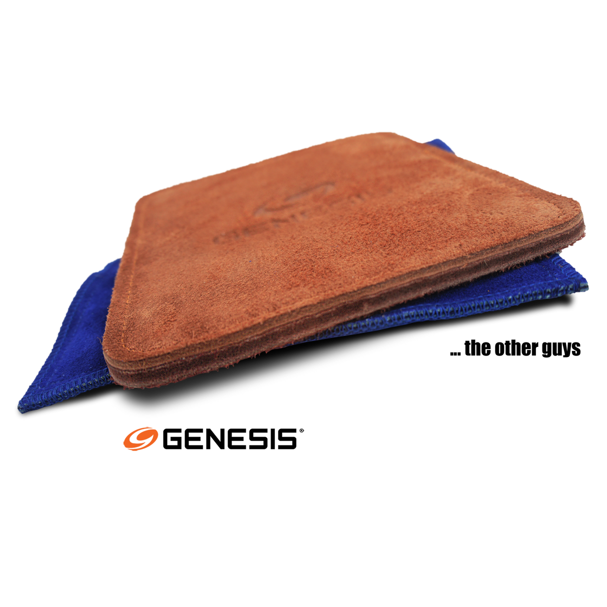 The Genesis Pure Pad™ HD is an all natural genuine buffalo leather ball wipe that is 50% thicker than our standard Pure Pads™. This heavy duty pad will barely break a sweat where others just push the oil around and make you think your ball is clean.