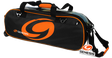 Genesis Sport Triple Roller Tote Black/Orange
