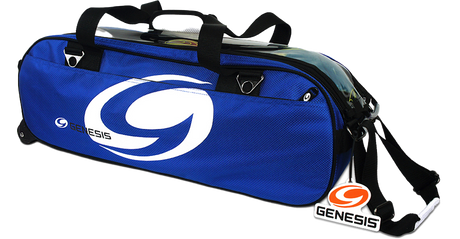 Genesis Sport Triple Roller Tote Blue