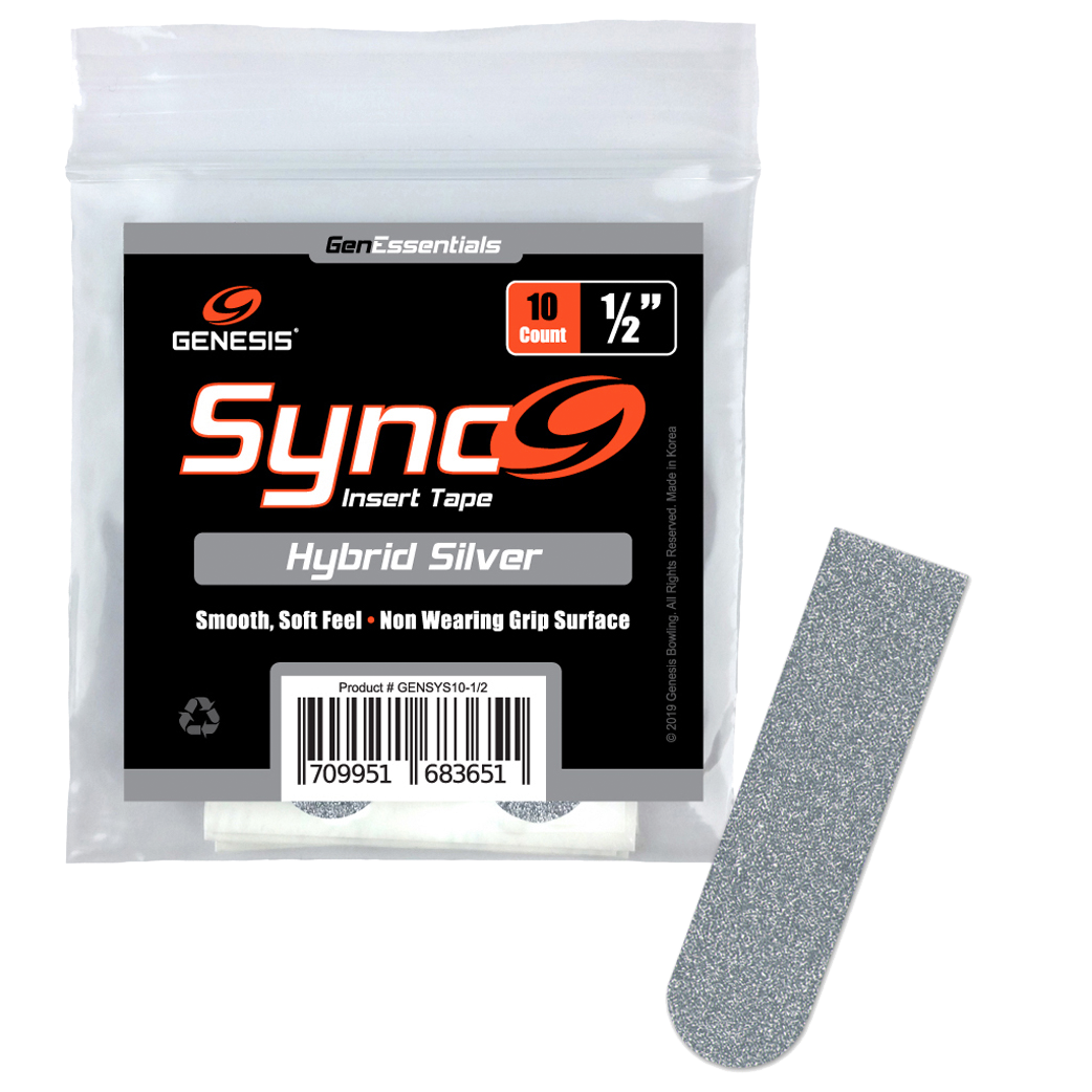 Genesis Sync Silver 1/2" Insert Tape (10ct)