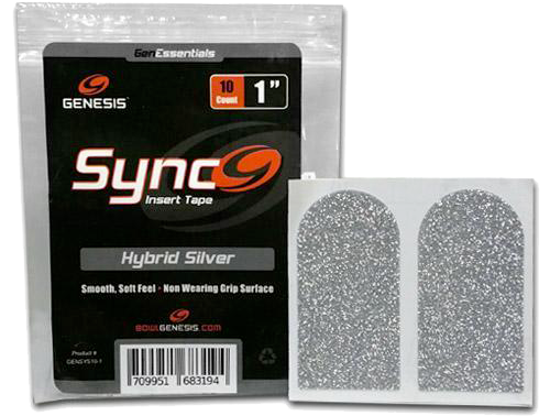 Genesis Sync Silver 1" Insert Tape (10ct)