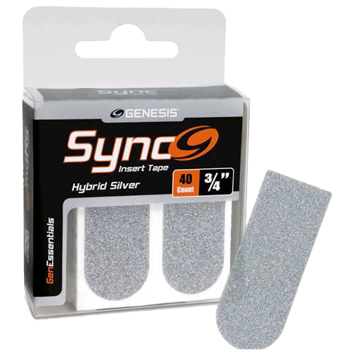 Sync Silver 3/4" Insert Tape (40ct)
