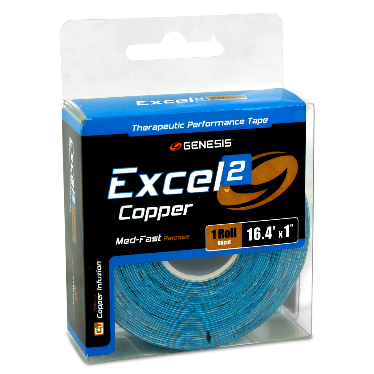 Genesis Excel Copper 3 Performance Tape Blue Roll