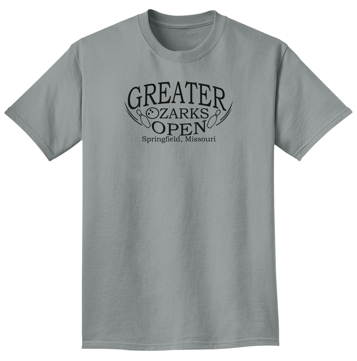 Greater Ozarks Tee w/Black Logo