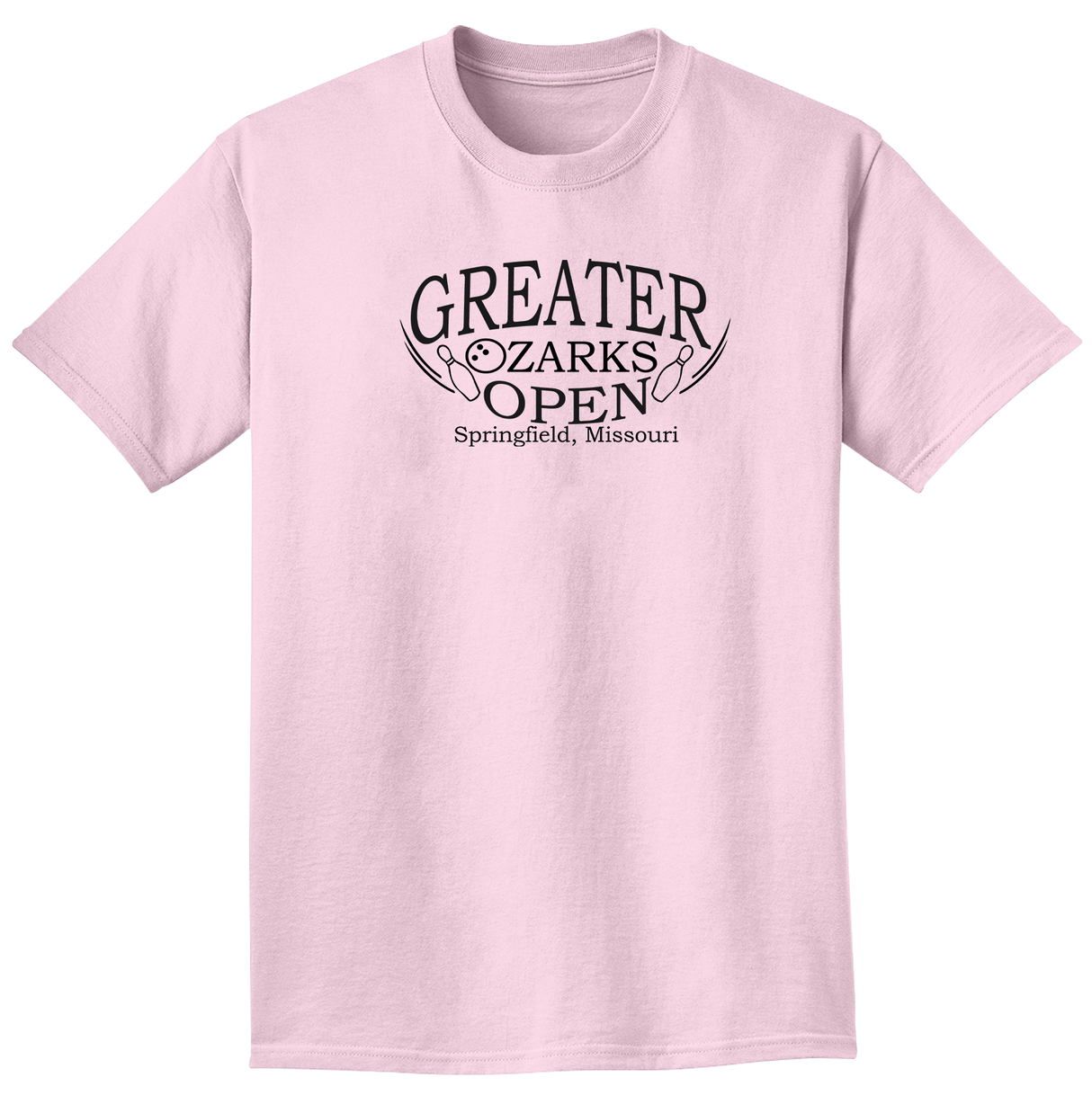 Greater Ozarks Tee Pink