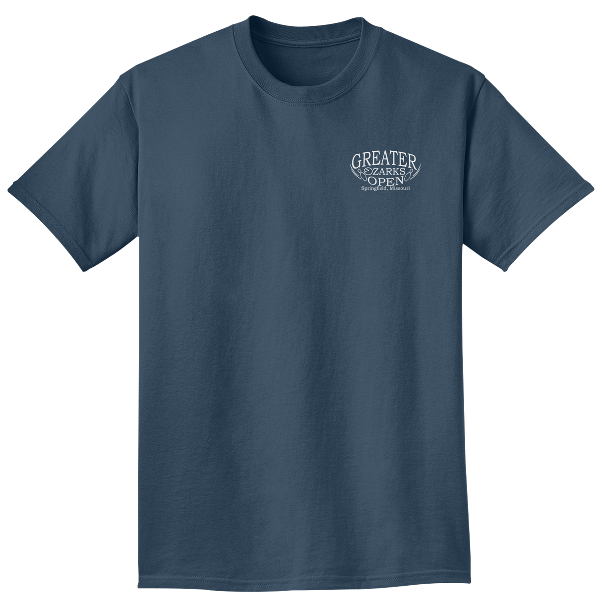 Greater Ozarks Practice Tee w/White Logo