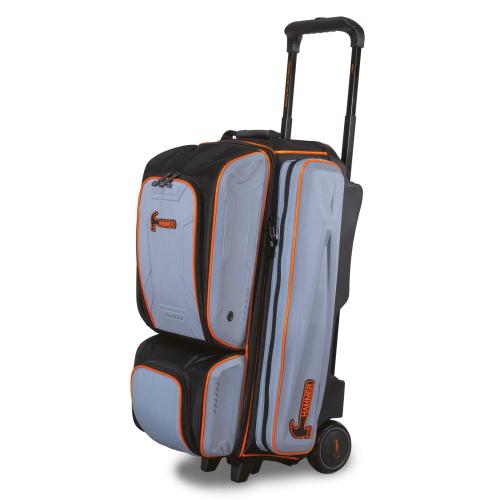 Hammer Gauntlet Triple Roller Bowling Bag Grey
