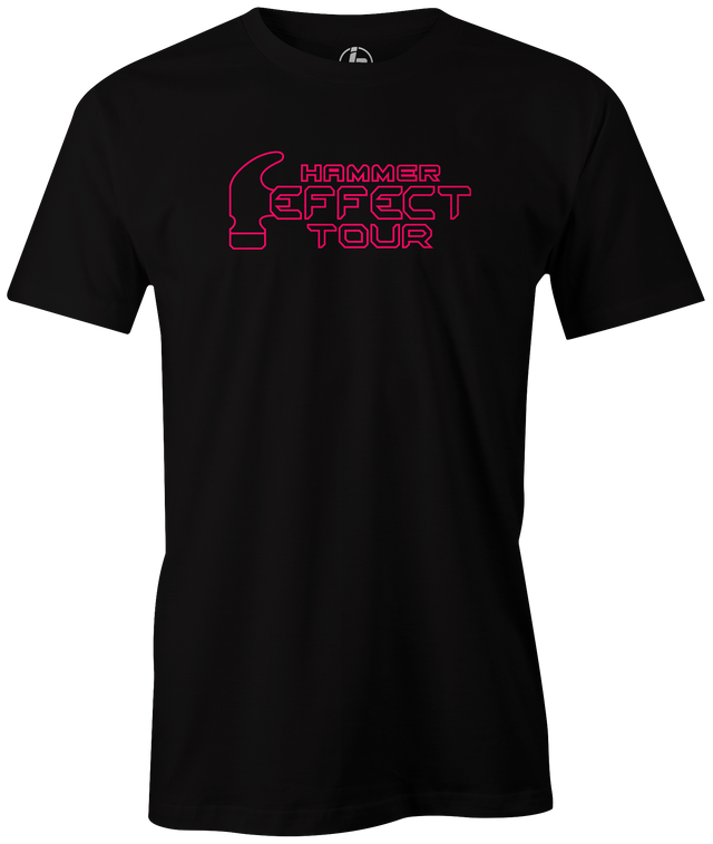 hammer-effect-tour bowling ball logo tee shirt bowler practice league tournament tshirt