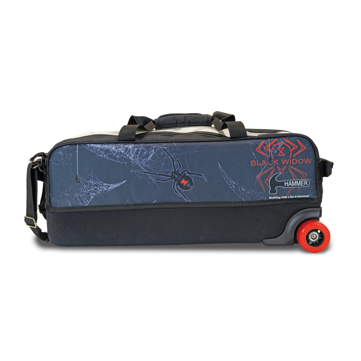 Hammer Black Widow Dye Sub Triple 3 Ball Tote Bowling Bag suitcase league tournament play sale discount coupon online pba tour