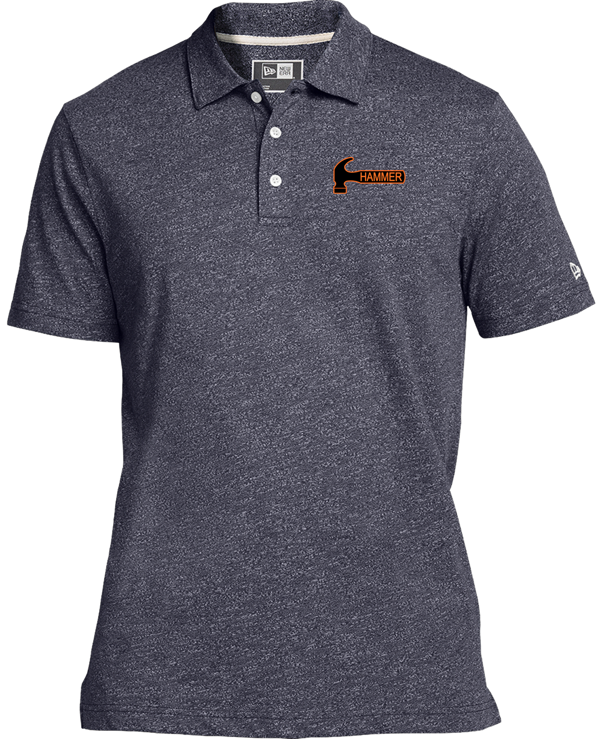 Hammer Bowling New Era Twist Polo Navy