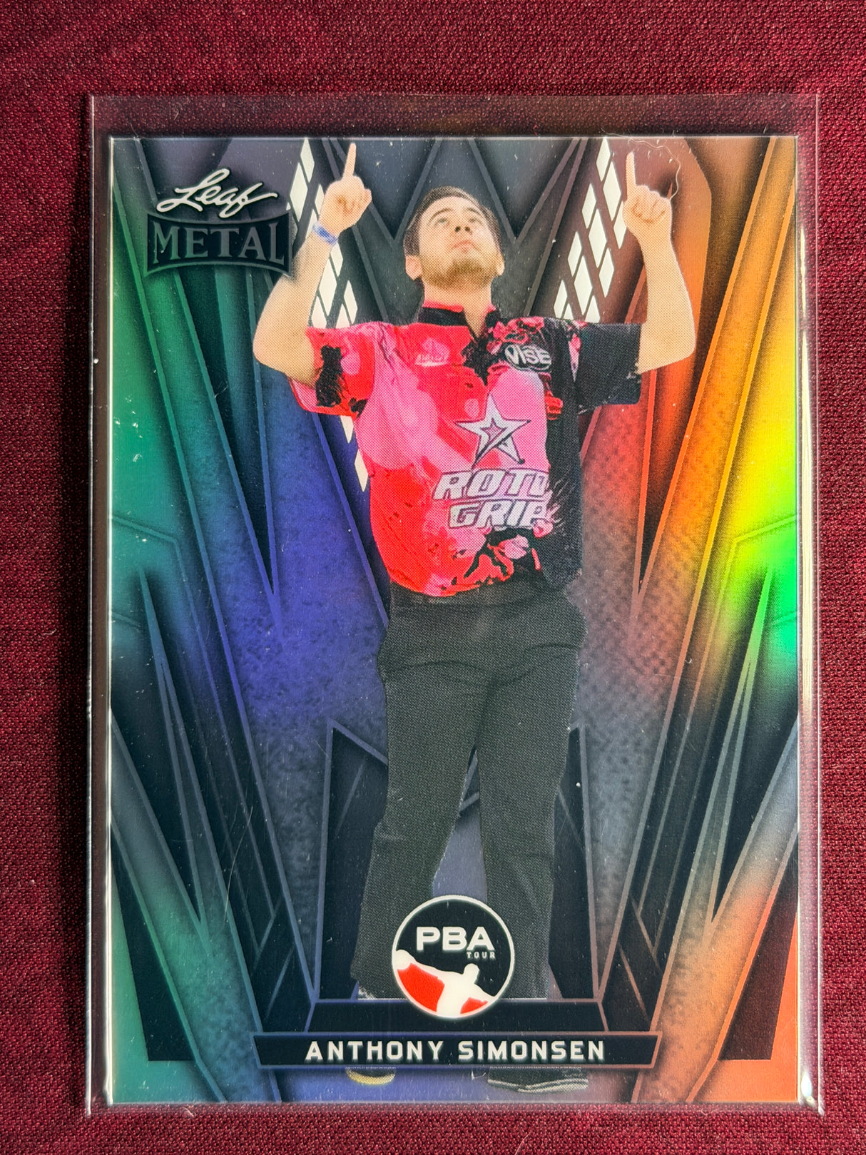 2024 Leaf Metal PBA Anthony Simonsen 28/75