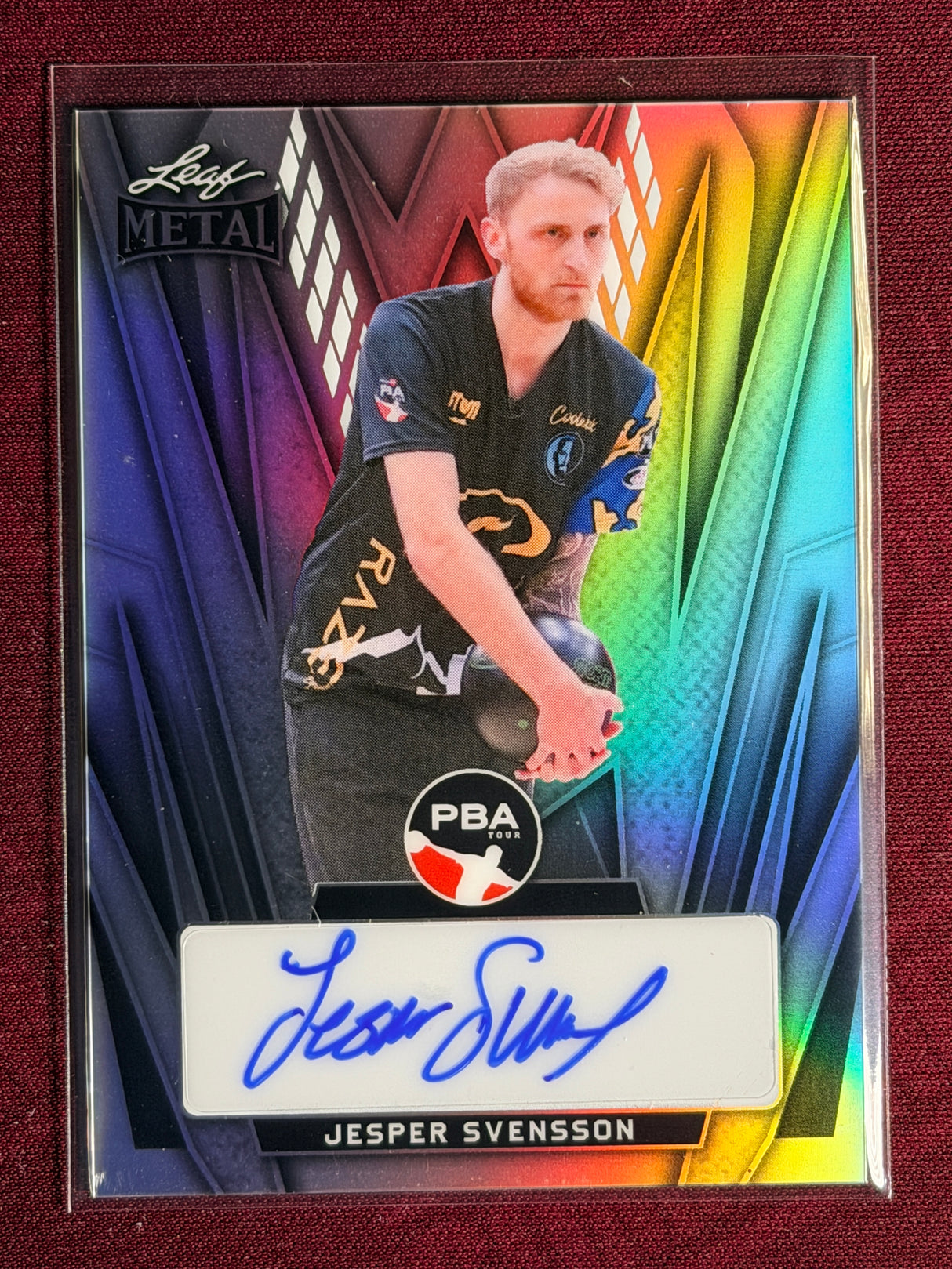 2024 Leaf Metal PBA Jesper Svensson Auto 34/49