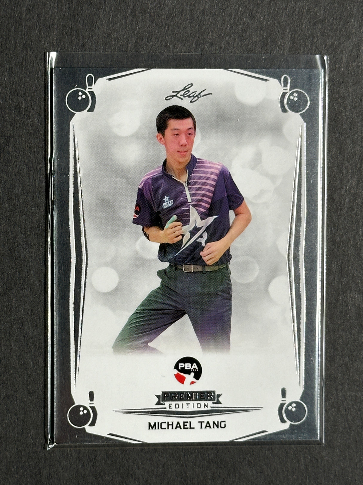 2023 Leaf PBA Premier Trading Card Michael Tang