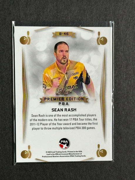 2023 Leaf PBA Trading Card Sean Rash