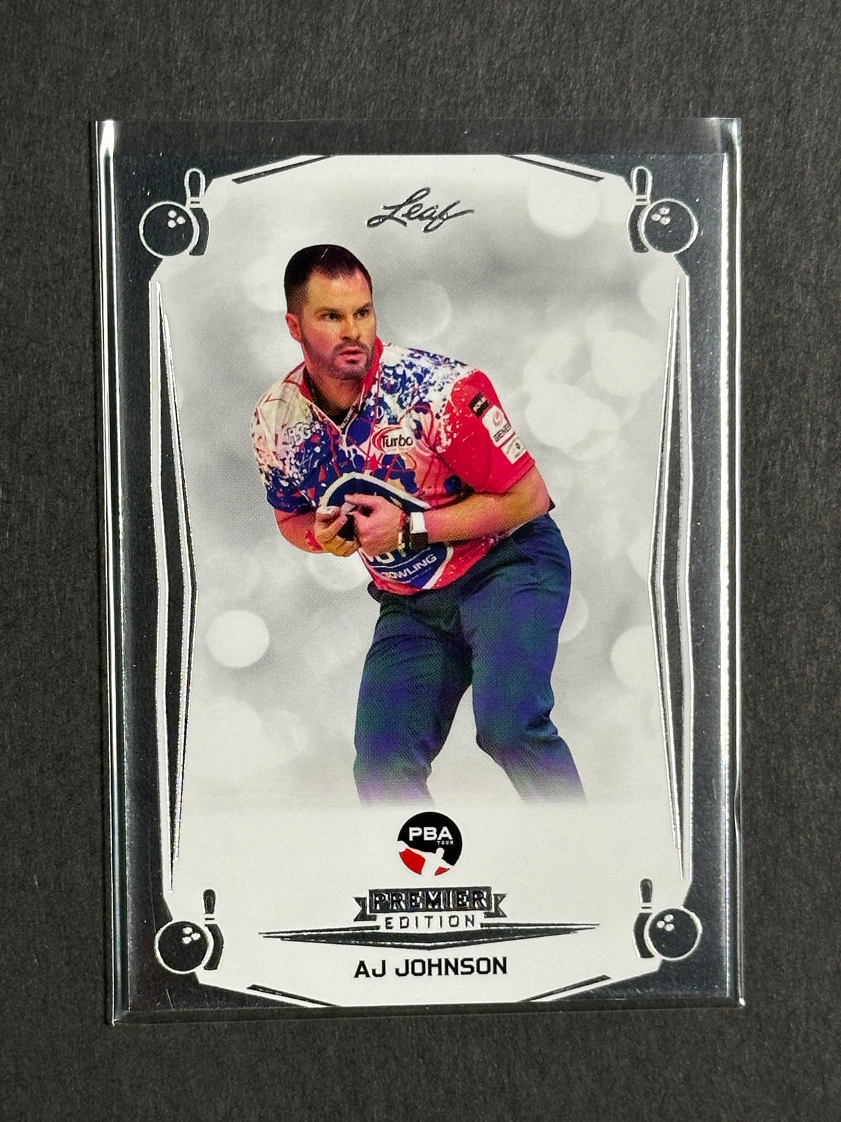 2023 Leaf PBA Premier Trading Card AJ Johnson