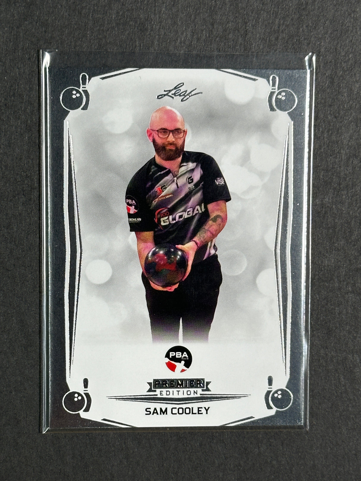 2023 Leaf PBA Premier Trading Card Sam Cooley