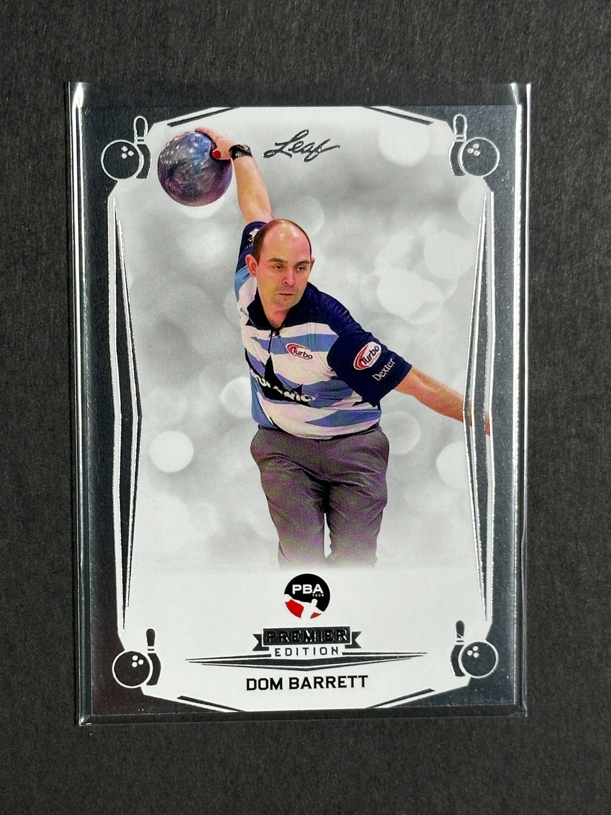 2023 Leaf PBA Premier Trading Card Dom Barrett
