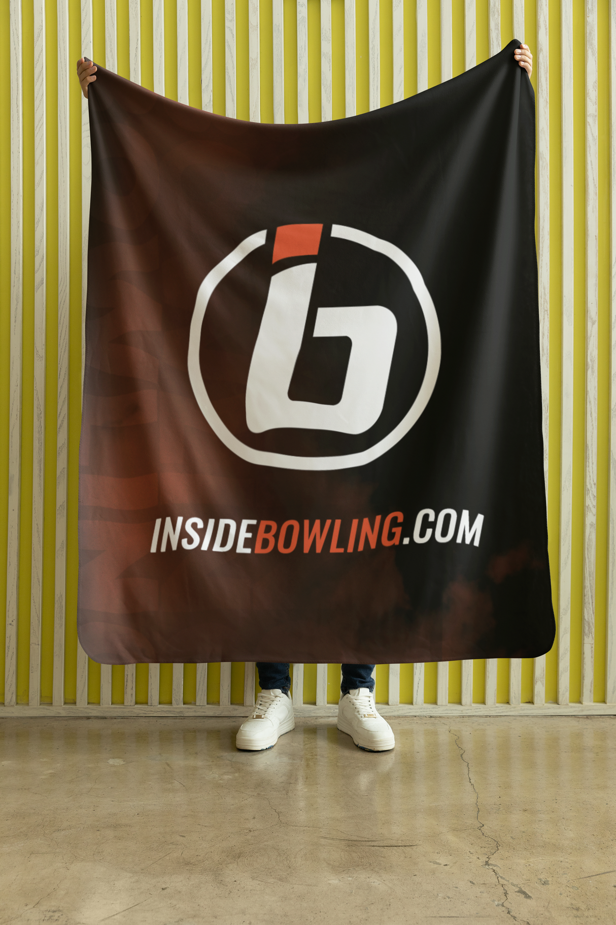 Inside Bowling Classic 60" x 80" Plush Blanket