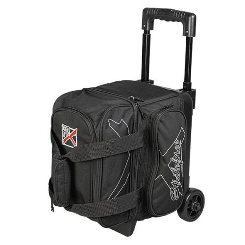 KR Strikeforce Hybrid Single Black Bowling Ball Roller Bag