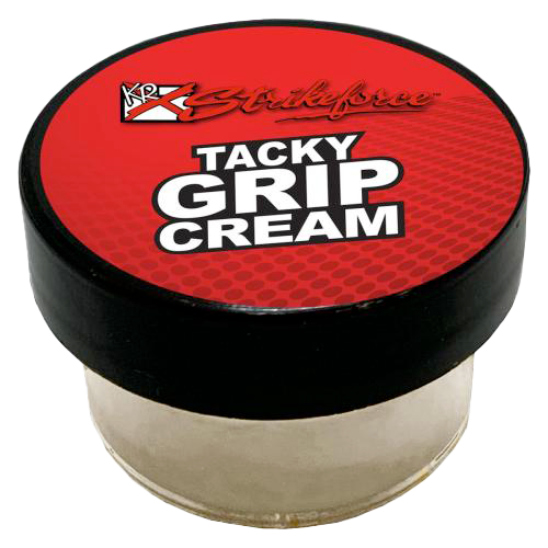 KR Tacky Grip Cream * One jar * Original formula * Improves bowler’s grip on the ball * Absorbs moisture * Keeps hands and fingers tacky  