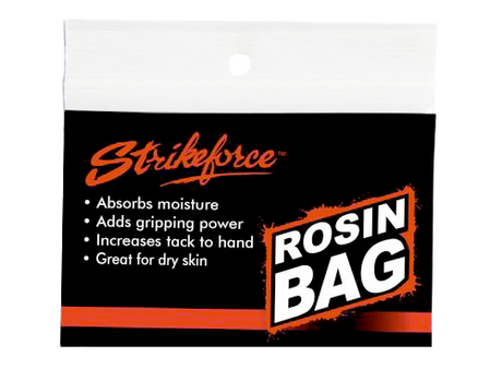 KR Strikeforce Rosin Bag * Absorbs moisture * Improves gripping power * Re-usable carry pouch * Available in poly bag dozen display box