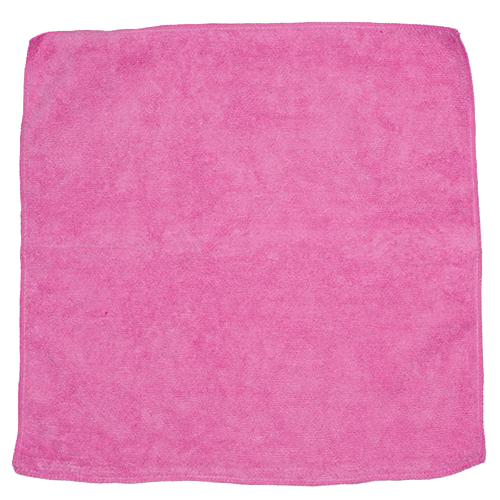 KR Strikeforce Economy Microfiber Towel Pink * 16 x 16 * Unique microfiber construction locks in dirt and moisture * Washable
